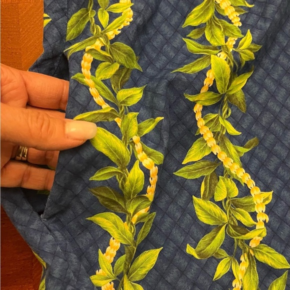 Hawaiian Muumuu Maxi Dress Large - Picture 8 of 9